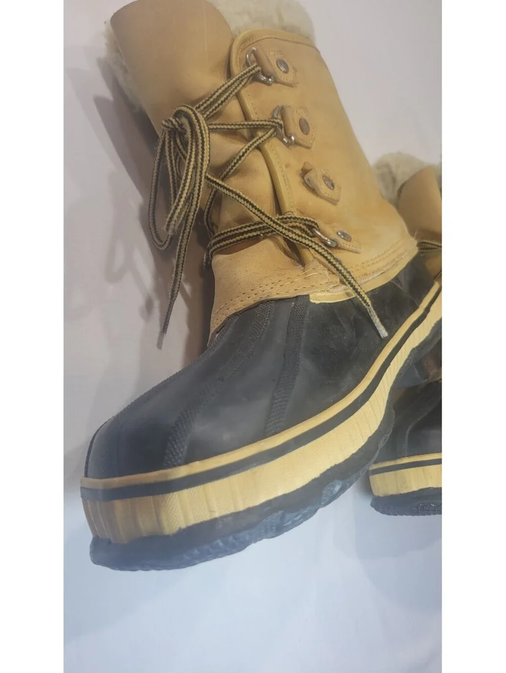 Mountain Tec Men's Winter Snow Boots Size 12 Waterproof Insulated